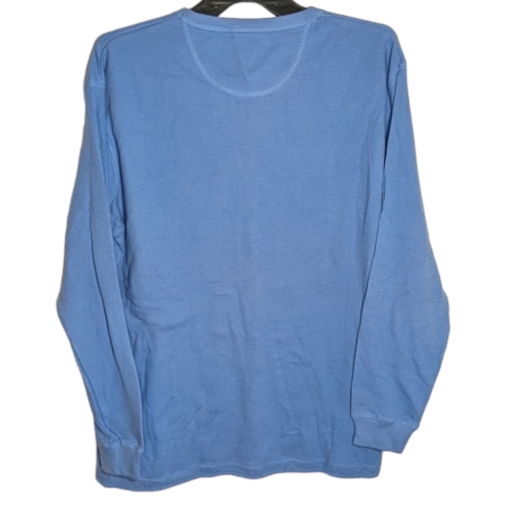 Magellan Sportswear Waffle Knit Crew Neck Shirt Size L - Picture 2 of 5